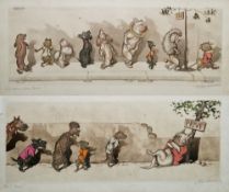 Boris O'Klein (1893-1985) Etching and aquatint 