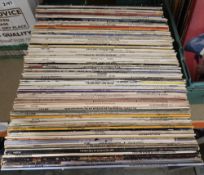 A large quantity of vinyl LP's mostly compilations, easy listening and classical including