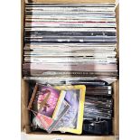 Quantity of classical and popular music LPs and other items including Bob Dylan, Nashville