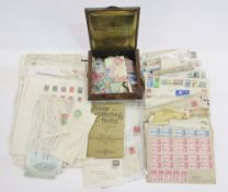 GB, Br Empire & World Stamps: Mint and numerous used, mostly from QV-KGVI period, in old Raj biscuit