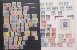 Balkan States and Yugoslavia Stamps: Four stock books and 2 stock sheets of mint and used,