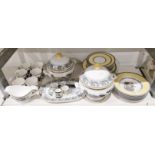Villeroy & Boch Audun Ferme House & Garden Collection transfer printed part dinner and breakfast