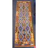 Chobi kilim runner, 197cm x 65cm