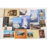 Souvenir postcard albums and collections to include Faulkner & Co.'s pictorial postcards 'The