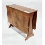 Mid-century G-Plan Fresco teak drop-flap dining room table, 73cm high x 136cm long x 91cm wide