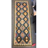 Maimana kilim runner, 194cm x 64cm