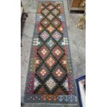 Maimana kilim runner, 293cm x 85cm
