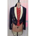 Gent's tailcoat with Bullingdon Club buttons, ( the Bullingdon Club was established in 1780 as a