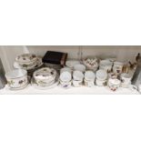 Royal Worcester bone china Evesham pattern part dinner service and other wares, including two