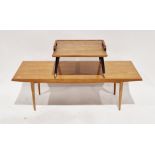 Mid-century Gordon Russell of Broadway teak coffee table, of rectangular form on square tapering