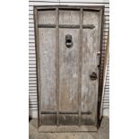 Late 19th / early 20th-century Gothic revival oak door, attributed to Norman Jewson (1884-1975) from