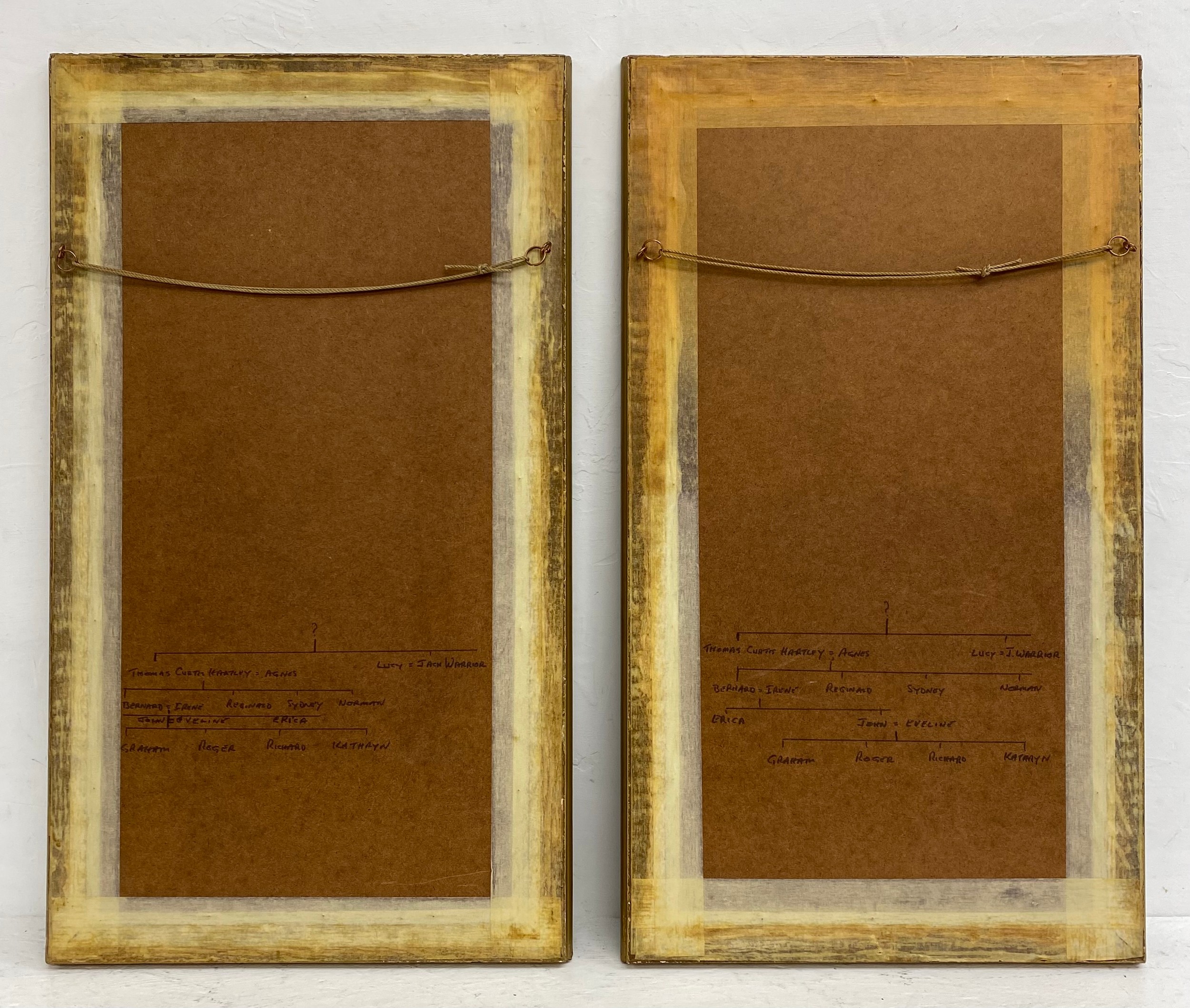 A pair of 19th century watercolour paintings depicting waterfalls in country landscapes by Lucy - Image 6 of 6