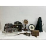 A mixed collection of military interest to include an early to mid 20th century U.S. Army Signal