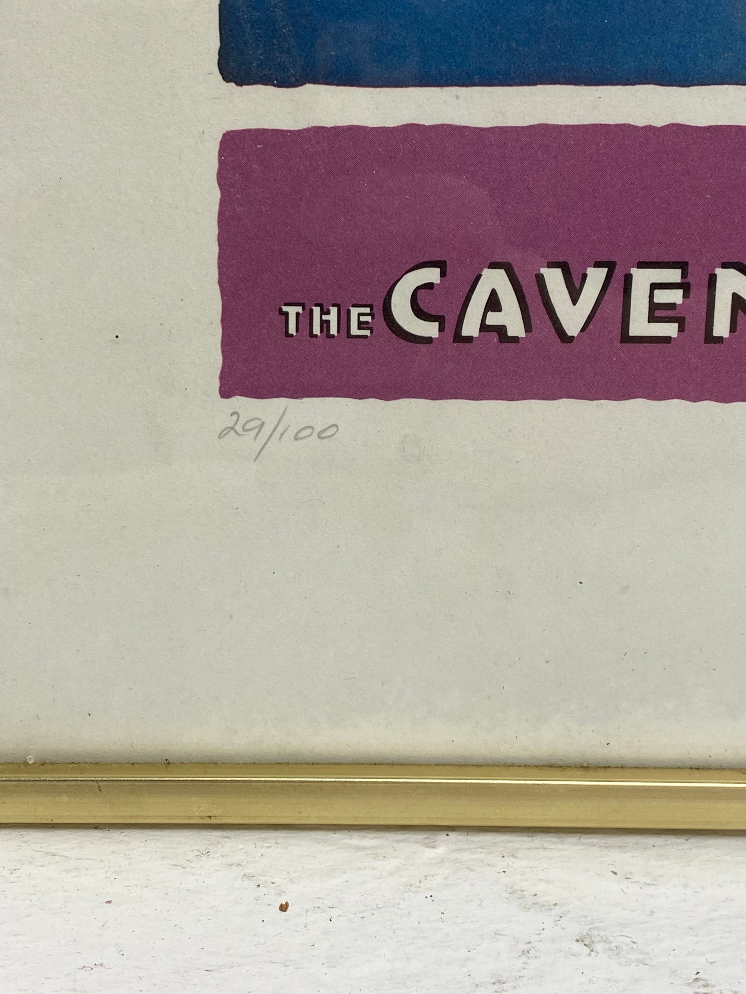 Alan Davie (1920-2014), a mid 20th century limited edition lithograph titled 'The Cavendish Lounge - Image 4 of 5