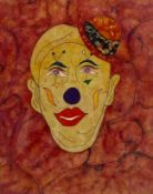 Jean-Philippe Jenere (b.1934), a contemporary limited edition lithograph on pulp paper titled 'Clown