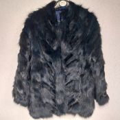 A vintage fur jacket. Size 10.