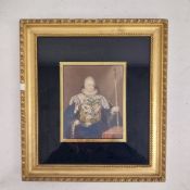 Thomas Bewick (1753-1828), a possibly 19th century mezzotint engraving, portrait of King William IV,