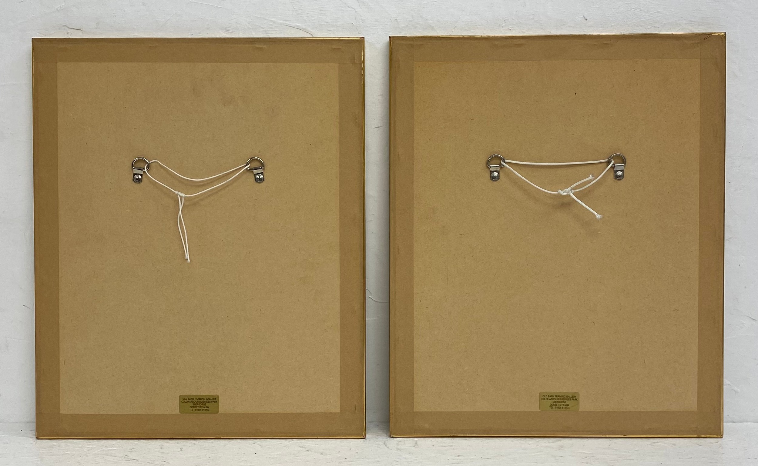 A pair of late 19th/early 20th century Japanese Meiji period Shijo-school woodcut prints depicting - Image 4 of 4