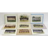 A vintage hand signed 1987 India & Pakistan World Cup photographic portrait of the England cricket