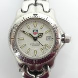 Ladies Tag Heuer WG 1312-0 200M Stainless Steel Watch. 30.5 mm wide. Condition Report: In working