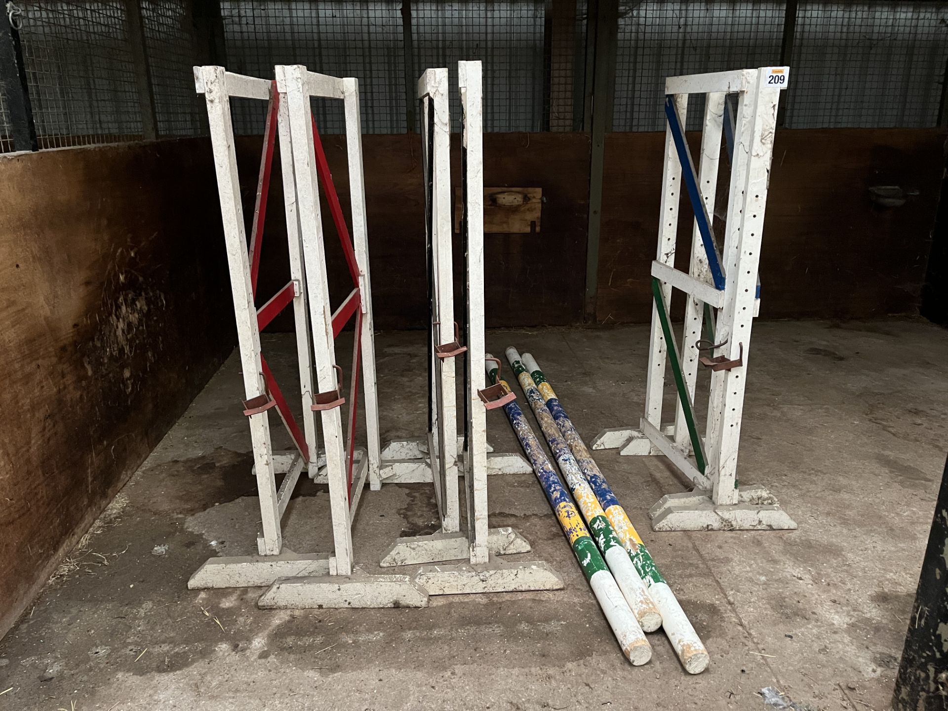 SHOW JUMP WINGS WITH POLES