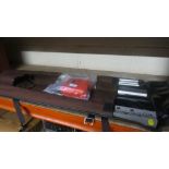 A Cowley automatic level and dumpy measure