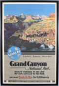 Santa Fe Grand Canyon National Park Poster Print.