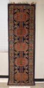 Oriental Wool Pile Runner, 9' x 2' 9
