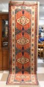 Oriental Wool Runner, 10'8