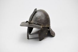 English Lobster Tail Pot Helmet.