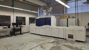 XEROX IGEN 5 150 DIGITAL COLOR PRINTING PRESS, S/N M5A-321128B (32,511,490 COPIES) C/W XEROX FREEFLO