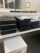 LOT - HP PRODESK & COMPAQ PRO DESKTOP SFF PC (NO HDD) (8 UNITS)