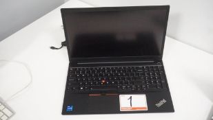 LENOVO THINKPAD E15 LAPTOP W/ INTEL CORE I7-1165G7 2.8GHZ CPU, 16 GB RAM, 500FB SSD, W11 PRO