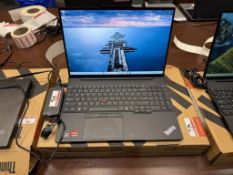 LENOVO THINKPAD E16 LAPTOP W/ AMD RYZEN 7 7735U 2.7GHZ CPU, 16GB RAM, 500 GB SSD, W11 PRO C/W POWER