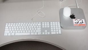 UNITS - APPLE MAC MINI A1347 COMPUTER (PASSWORD PROTECTED) C/W KB & MICE