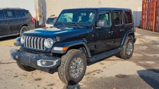 2025 JEEP WRANGLER SAHARA (BLACK) 4X4 RUGGED SUV - GAS | 7,370 KMS | DEMO