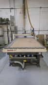 AXYZ CAMTECH Z7 4' X 8' CNC ROUTER W/ 62" X 120" TABLE, 4-ZONE VACUUM TABLE, & PENDANT CONTROL