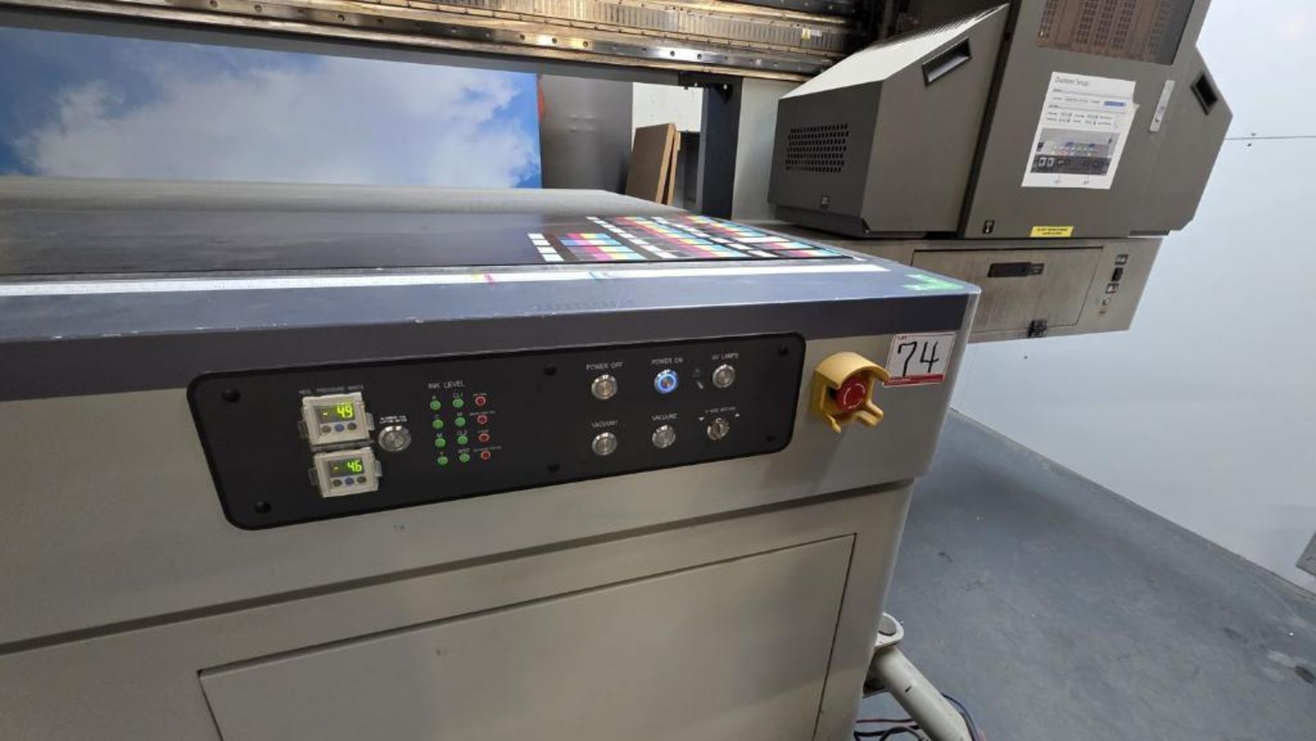 2021 DIRECT COLOR SYSTEMS MODEL UV-84DTS GEN 2 FLATBED LED PRINTER W/ 5 ...