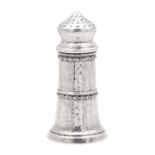 An Arts & Crafts sugar shaker by Sandhein Brothers.