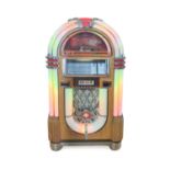 Rock Ola juke box.