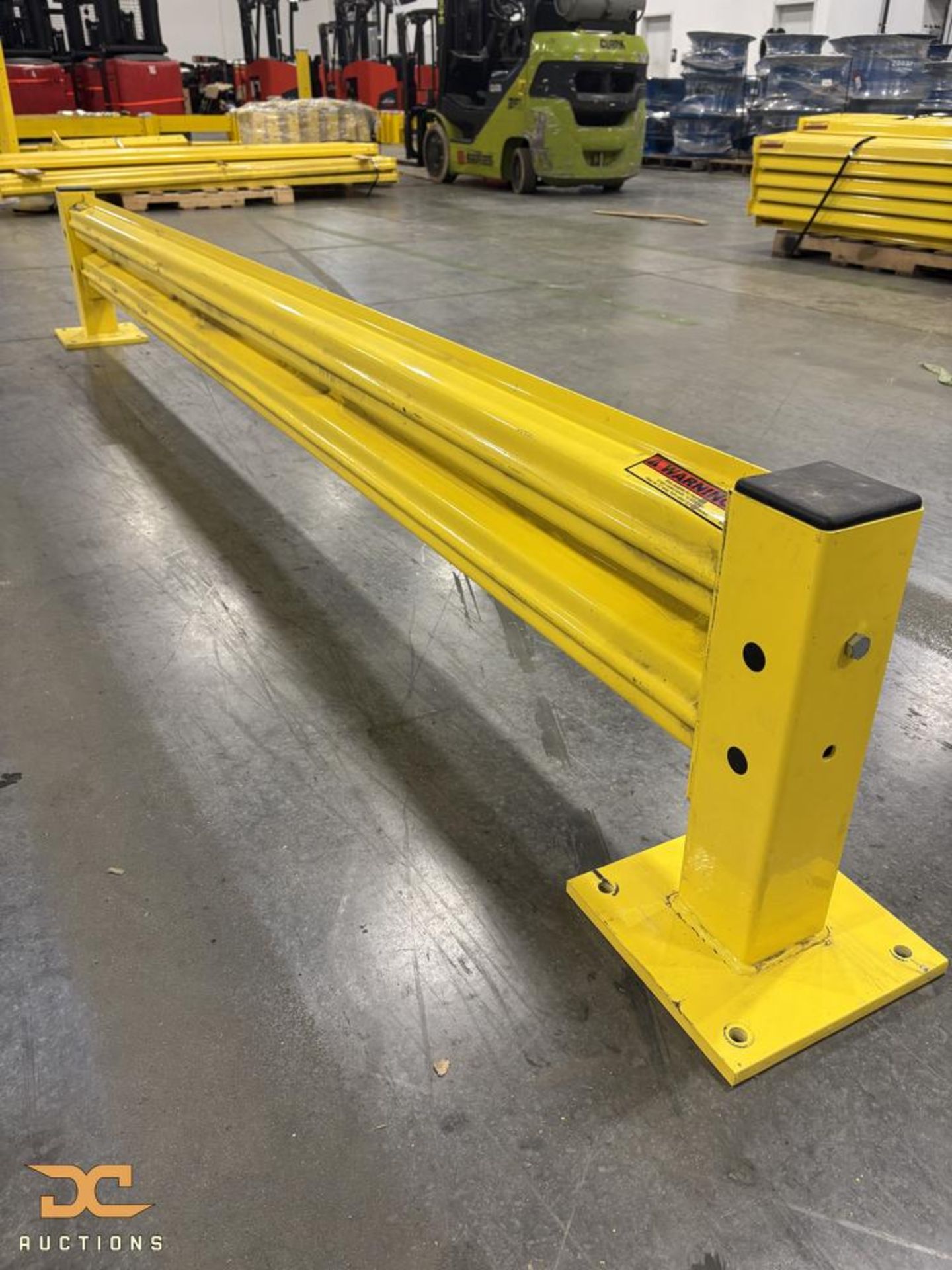 (10) Sentry Rack 8' Sections Lot includes ten (10) Sentry Rack steel ...