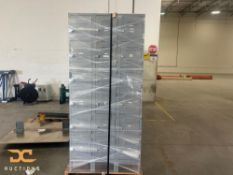 (4) Lockers Sections | 36" x 12" x 78" | 18 door sections