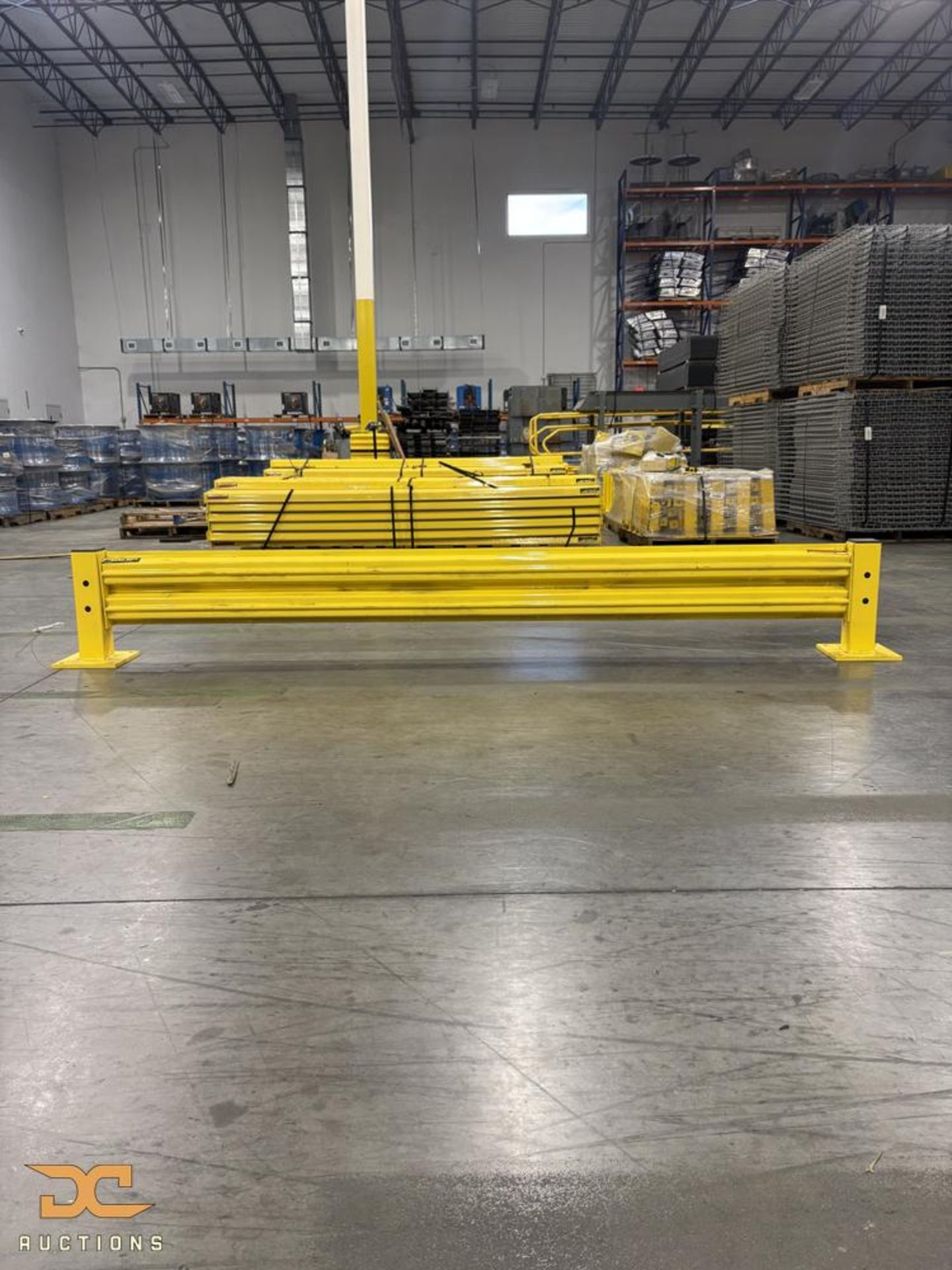 (10) Sentry Rack 8' Sections Lot includes ten (10) Sentry Rack steel ...