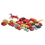 Lot of toy cars and miscellaneous