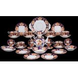 Royal Albert porcelain 6-person tea set
