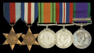 Five: Colonel T. W. Corner, Royal Army Pay Corps 1939-45 Star; France and Germany Star;...