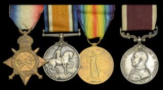 Four: Staff Quartermaster Sergeant S. G. Hayes, Army Pay Corps 1914-15 Star (947. S.Q.M....