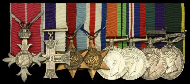 A post-War M.B.E., Second War 'North West Europe' M.C. group of eight awarded to...