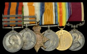 Six: Regimental Quartermaster Sergeant A. Tomey, Corps of Military Accountants, late South...