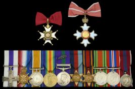 A post-War C.B., Second War C.B.E., Great War 'Egyptian theatre' M.C. group of twelve...